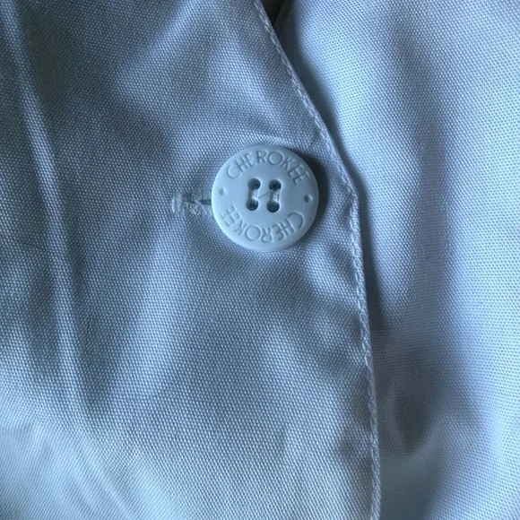 NWT Cherokee Modern Classic White Scrub Vest XL Nurse Medical Uniform - Picture 8 of 11